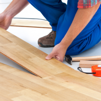 how to lay vinyl click flooring