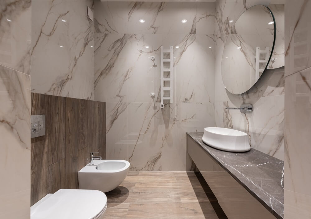Furniture-concealed back-to-wall toilets