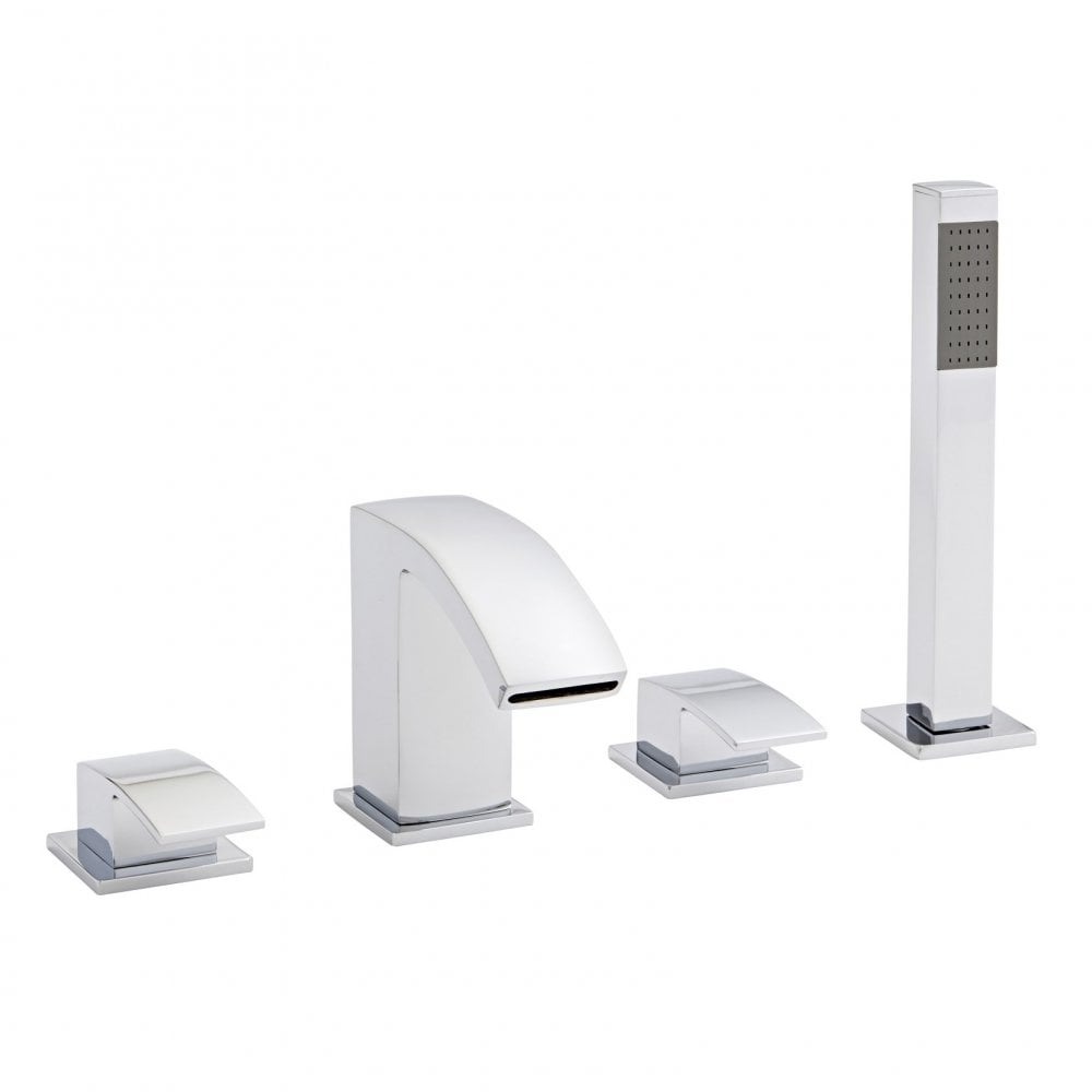 4-hole bath-shower mixer