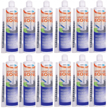 12x Bond It 310ml Anchor Bond Resin Mortar Anchor System Resin Glue