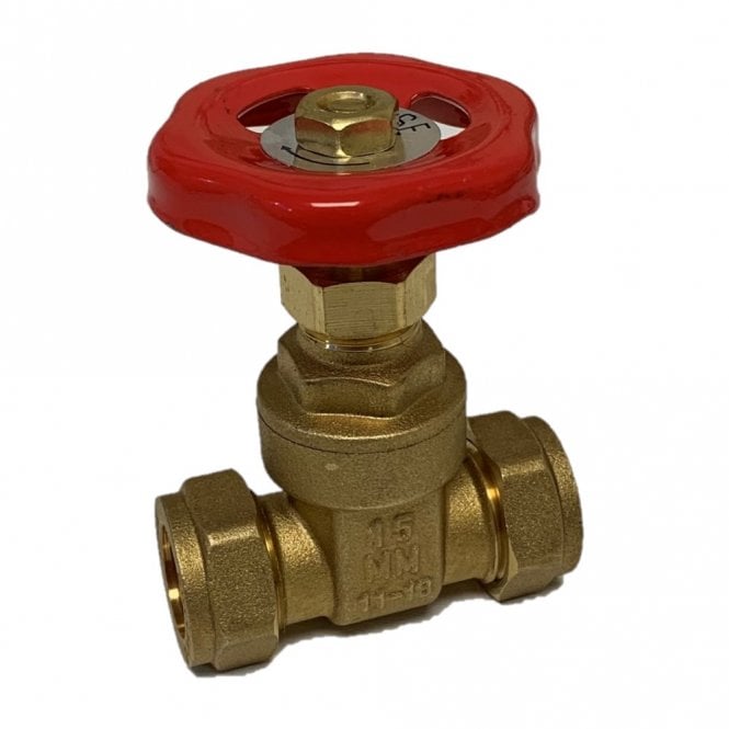 15mm Compression Wheel Head Gate Valve