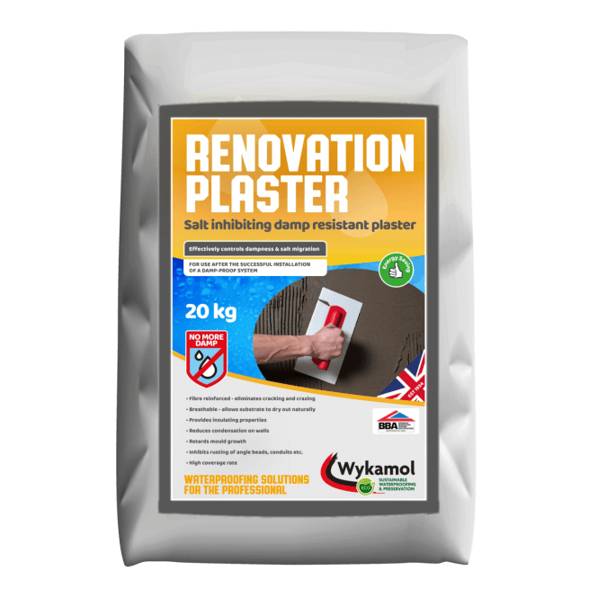 Wykamol 20kg Renovating Plaster - No More Damp