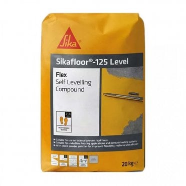 20x 20kg Sikafloor-125 Level Flex Self Levelling Compound with Polymer Powder