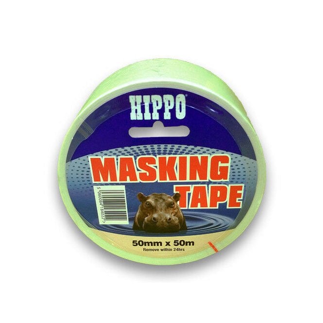 Hippo 25/50mm 50M Beige Masking Tape