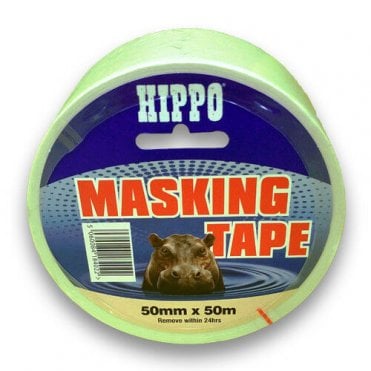 25/50mm 50M Hippo Beige Masking Tape