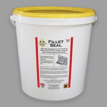25KG KA Grey Fillet Seal Bucket For Use with Tanking Slurry Floor & Wall Joint