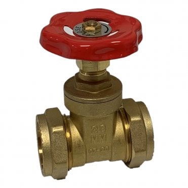 28mm Compression Wheel Head Gate Valve