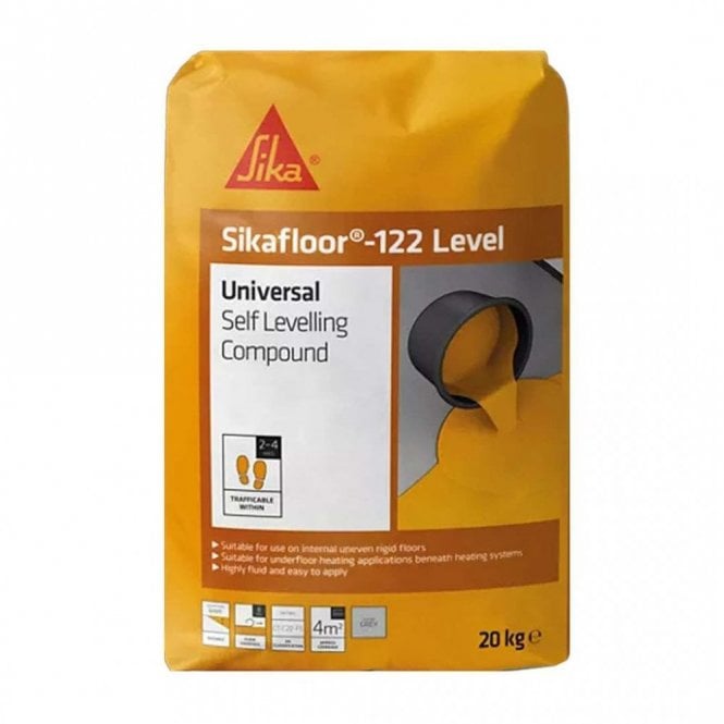 Sika 40x Sikafloor-122 Level Universal Self Levelling Compound (20kg) 