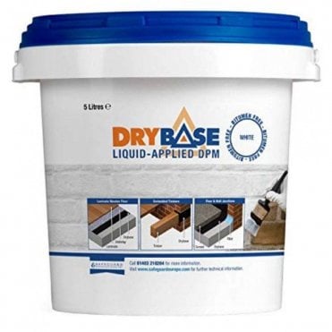 5L Black/White Drybase Liquid Applied Damp Proof Membrane