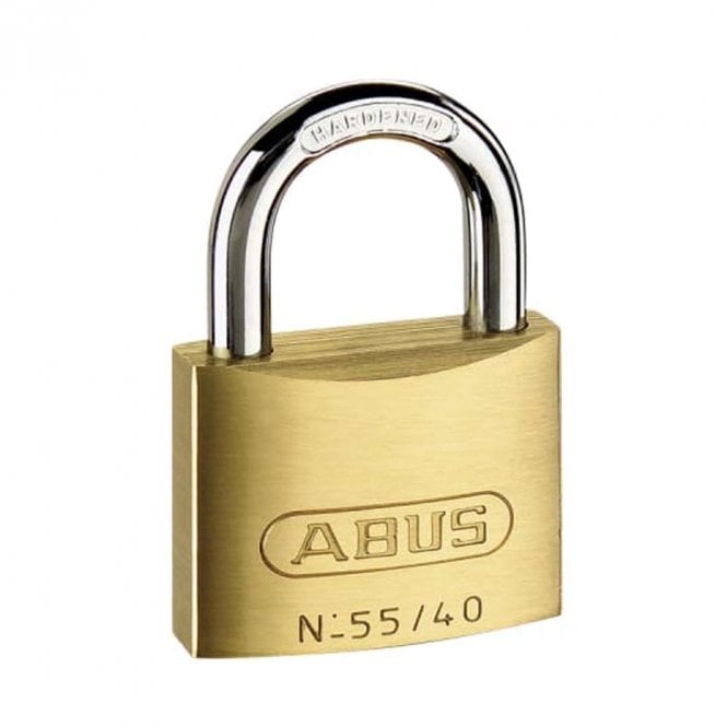 ABUS 55/25 Brass Padlock (Carded) 35073