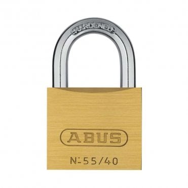 55/40 Brass Padlock (Carded) 35077