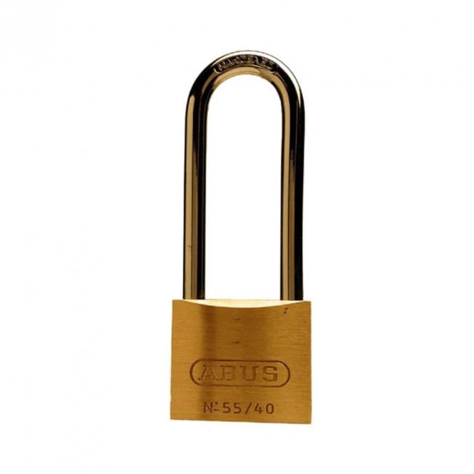 ABUS 55/40 Brass Padlock L/S63 (Carded) 35080