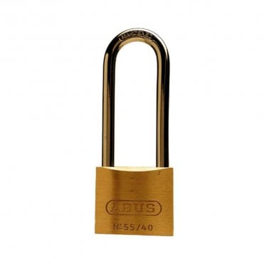 55/40 Brass Padlock L/S63 (Carded) 35080