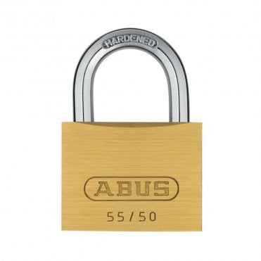 55/50 Brass Padlock (Carded) 35083