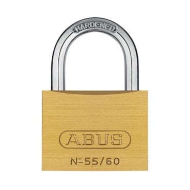 55/60 Brass Padlock (Carded) 35086