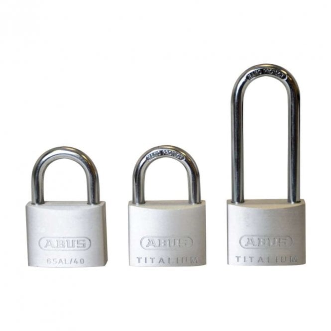 ABUS 64Ti/40+Hb63 Titalium Padlock Triple Pk