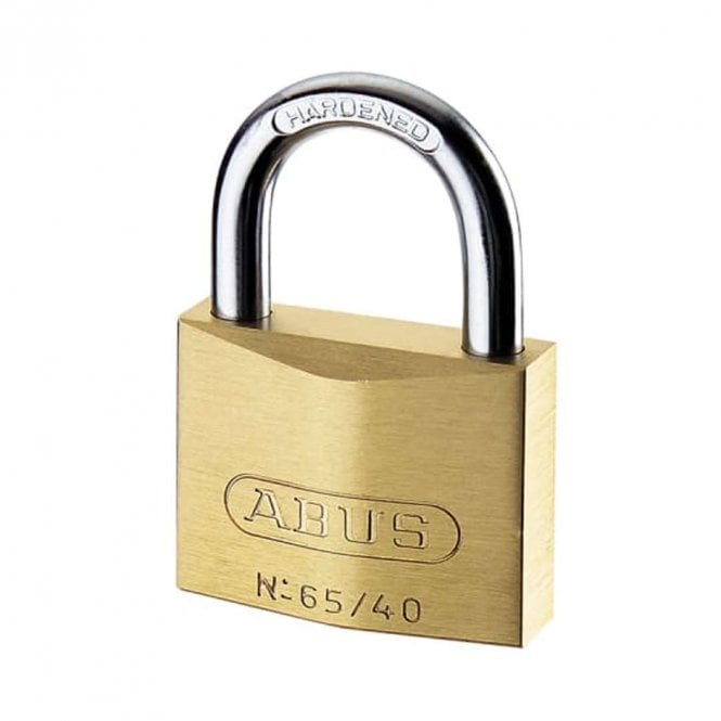 ABUS 65/20 Brass Padlock (Carded) 09840