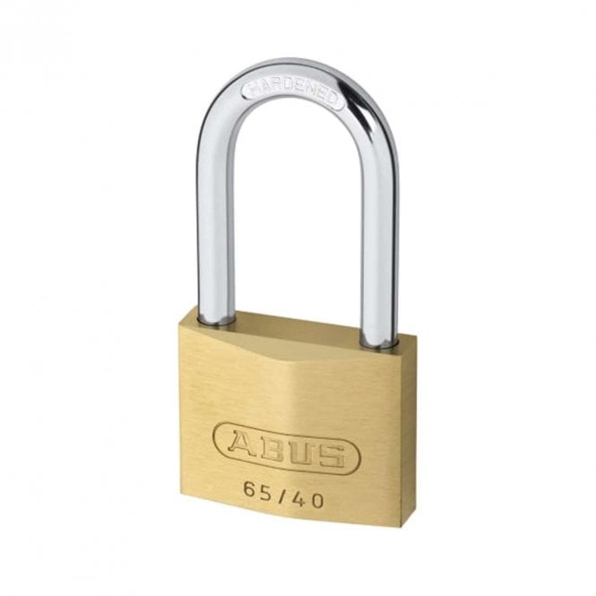 ABUS 65/40Hb40 Brass Padlock L/S (Card)