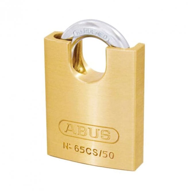 ABUS 65/50 Brass Padlock C/S (Carded) 35830