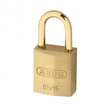 65Mb/15 Brass Padlock (Carded) 80944