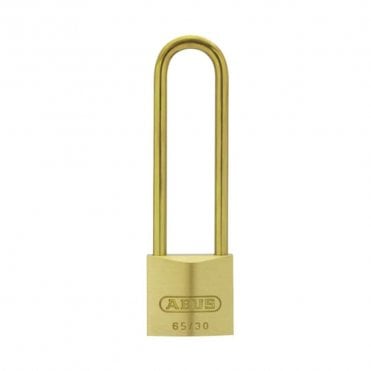 65Mb/30 Brass Padlock L/S70 Carded 37596