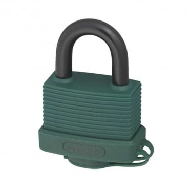 70Al/45 Green Combination Aluminium Padlock 50257