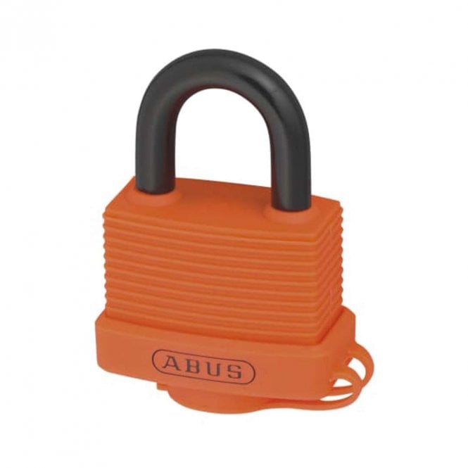ABUS 70Al/45 Orange Combination Aluminium Padlock 50045