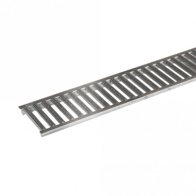 Aco Hexdrain 1000mm Galvanised Steel A15 Raindrain Grating
