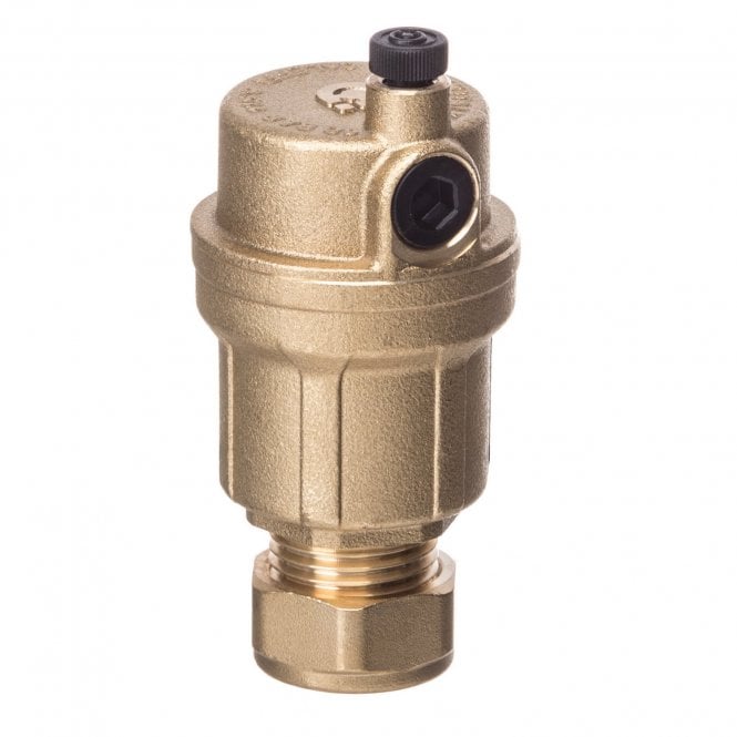 Altecnic Central Heating 15mm Compression Automatic Air Vent - 502649