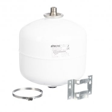 ERES 8L White Potable Expansion Vessel & Bracket