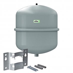 Reflex 8 Litre Heating Expansion Vessel & Bracket - HVB8C