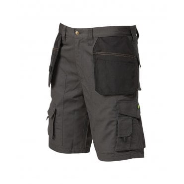30-40" Stone Industrial Work Shorts w/ Holster Pocket