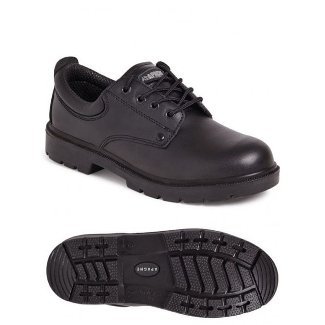 Apache AP306 Black 4 Eye Safety Shoe