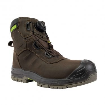 Churchill Brown Safety Boot