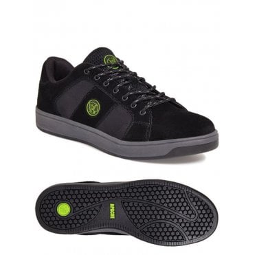 Kick Black Suede Cup Sole Safety Trainer