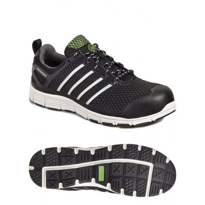 Apache Motion WR Black Waterproof Sports Trainer