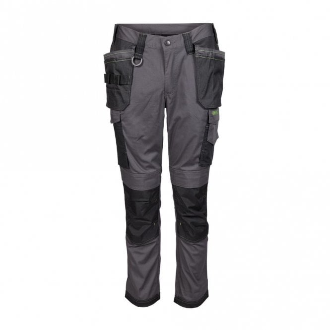Apache Sudbury Grey/Black Holster Slim Fit Stretch Trousers