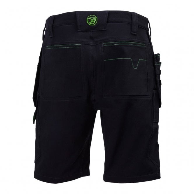 Apache Whistler 4 Way Stretch Shorts - Black