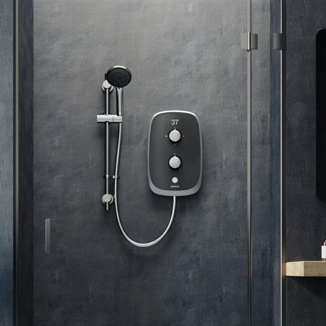 Aqualisa eVolve Multi-Fit 10.5kW Electric Shower - SPACE GREY