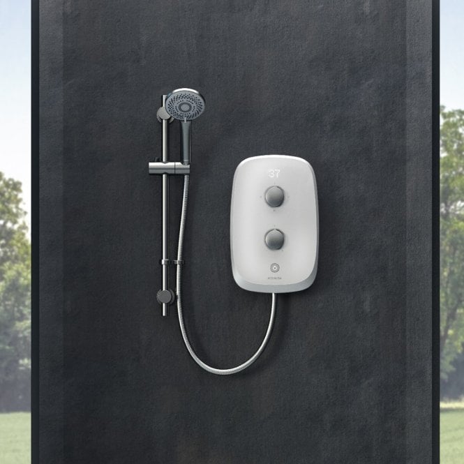 Aqualisa eVolve Multi-Fit 9.5kW Electric Shower - ARCTIC WHITE