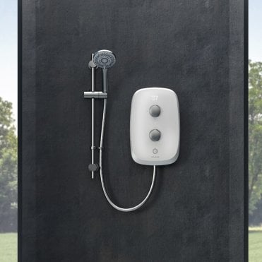eVolve Multi-Fit 9.5kW Electric Shower - ARCTIC WHITE