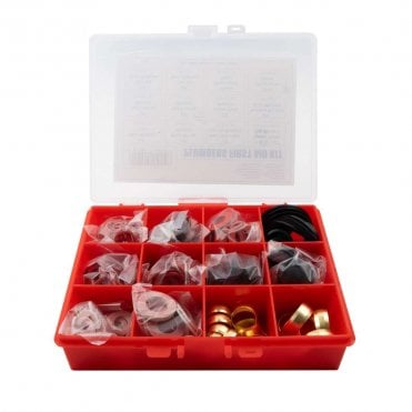 210 Piece Fibre & Rubber Washer Kit
