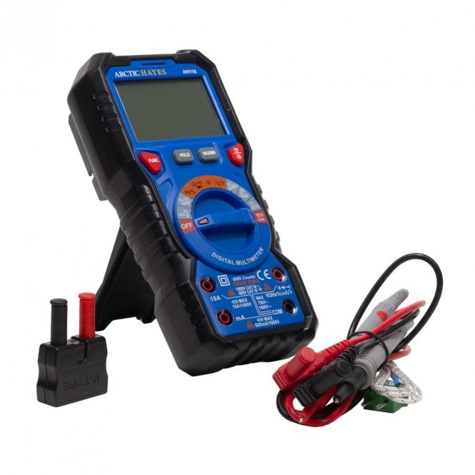 Arctic Hayes Professional Digital Multimeter with Temperature Function