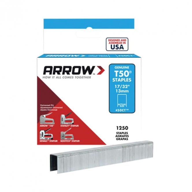 Arrow Staples (1250) T50 Ceiltile 13mm
