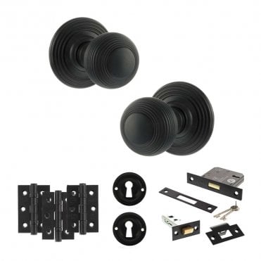 3" Old English Ripon Latch & Deadlock Lock Set