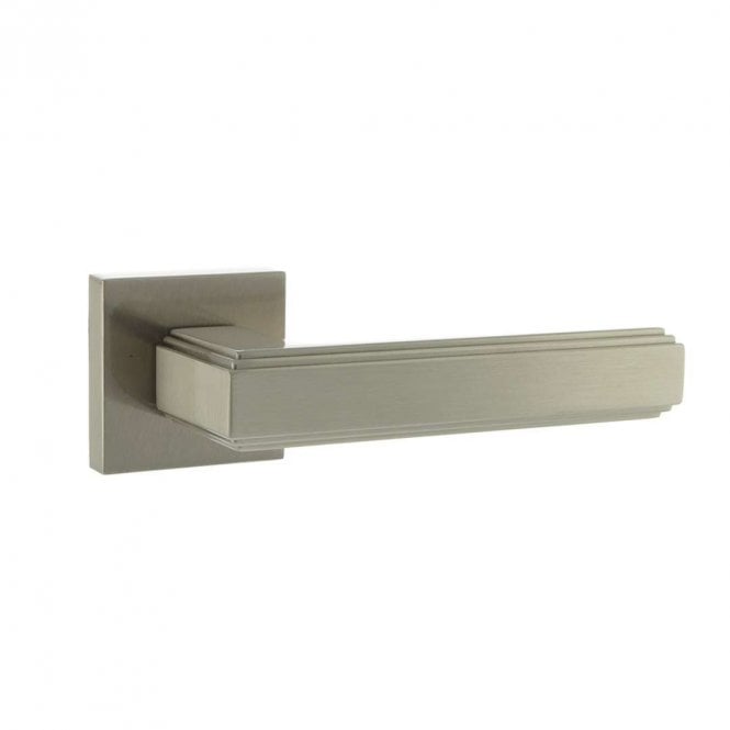 Atlantic Hardware Forme Alila Lever Door Handle on Square Rose
