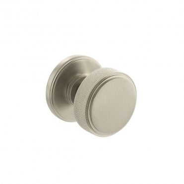 Millhouse Brass Harrison Knurled Mortice Knob