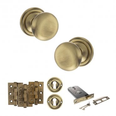 Old English Harrogate Horizontal Sashlock Lock Set