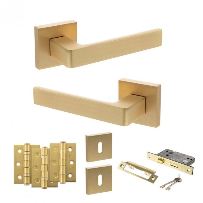 Atlantic Hardware Status Montana 3 Lever Lock Set