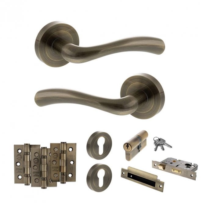 Atlantic Hardware Status Texas Euro Lock Set